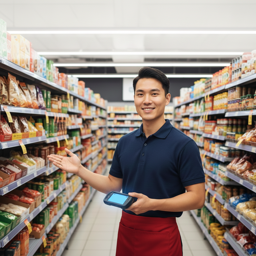 Repositor de Supermercado