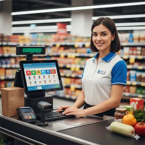 Operador de Caixa de Supermercados e Lojas