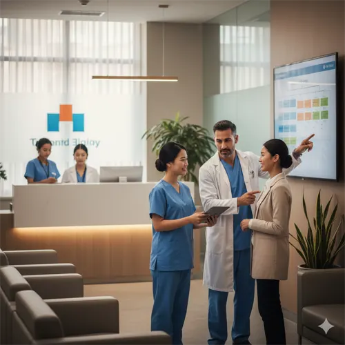 Recepção Hospitalar / Clínica