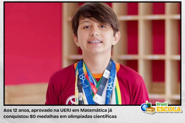 5 aprovado na uerj aos 12 anos conquistou mais de 80 medalhas em olimpiadas cientificas