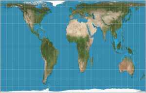 gall peters projection sw