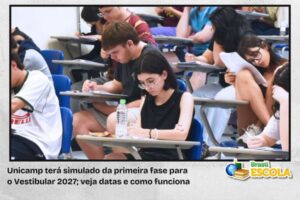 simulado da 1 fase do vestibular 2027 da unicamp
